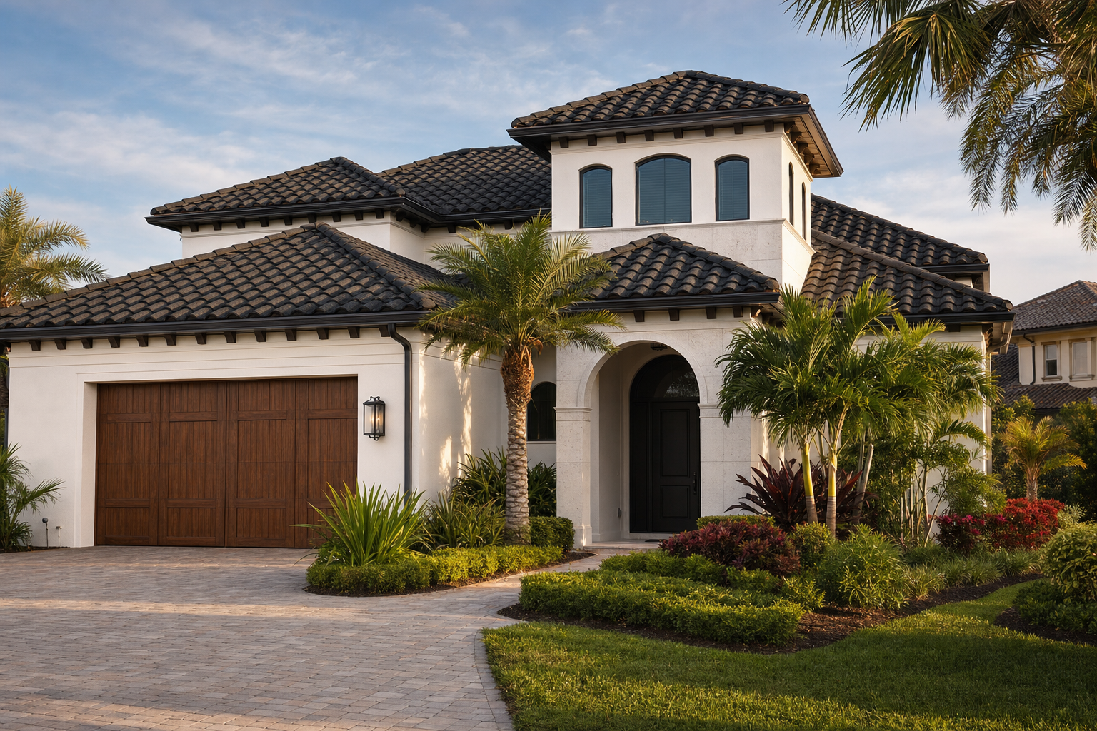 Stone-coated metal tile