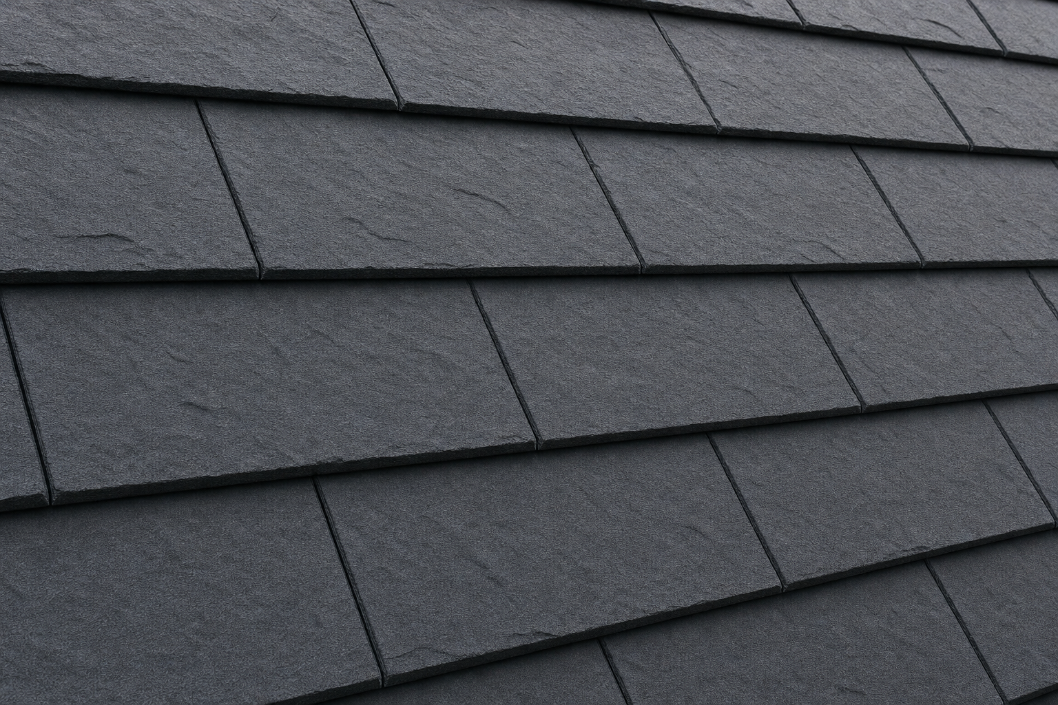 Natural slate profile stone-coated metal tile