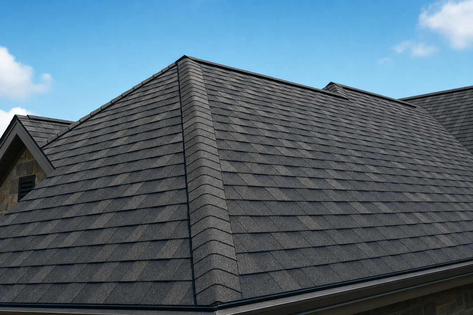 Shingle roofing