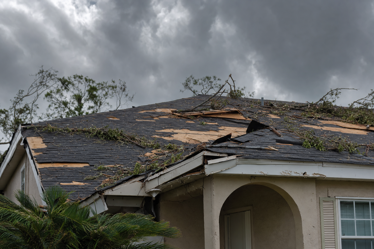 Storm damage